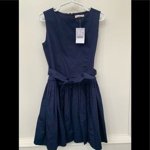 Crewcuts toddler size 5 navy blue dress